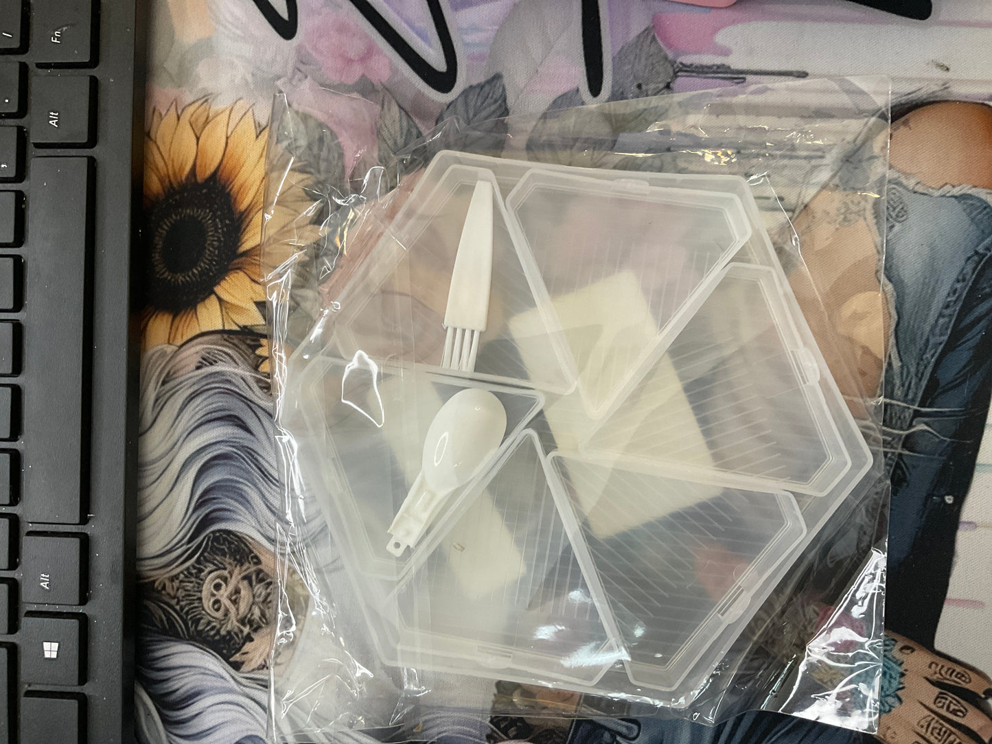 Rhinestone trays