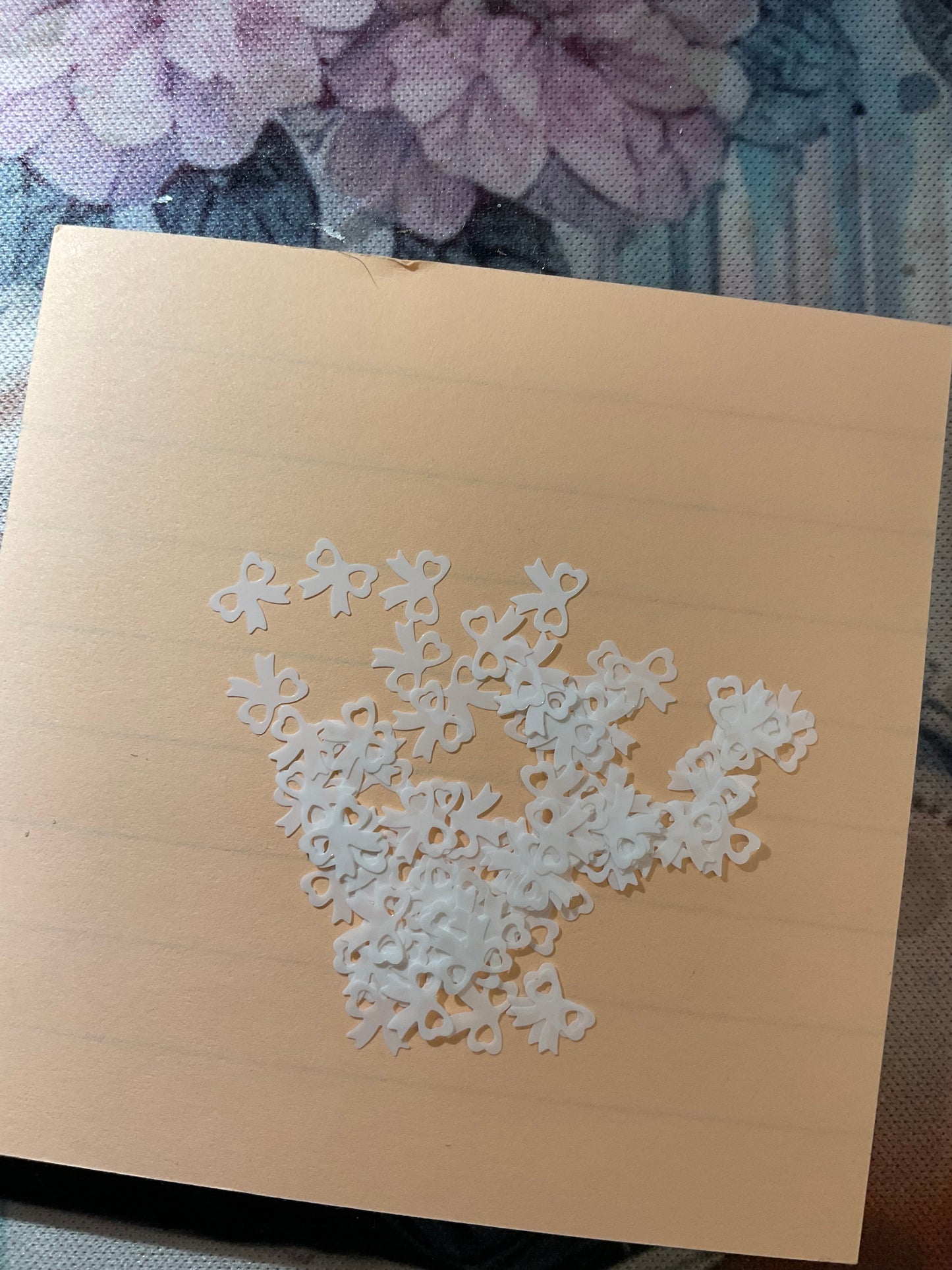 Glitter shapes