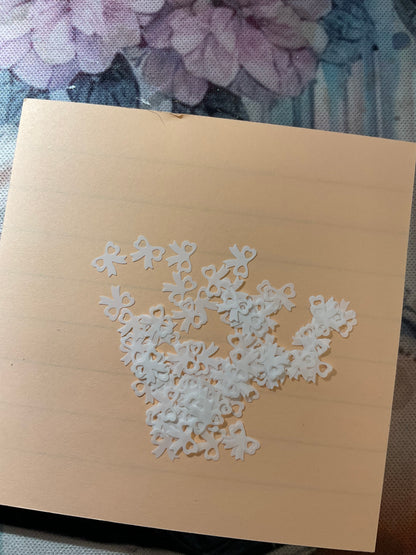 Glitter shapes