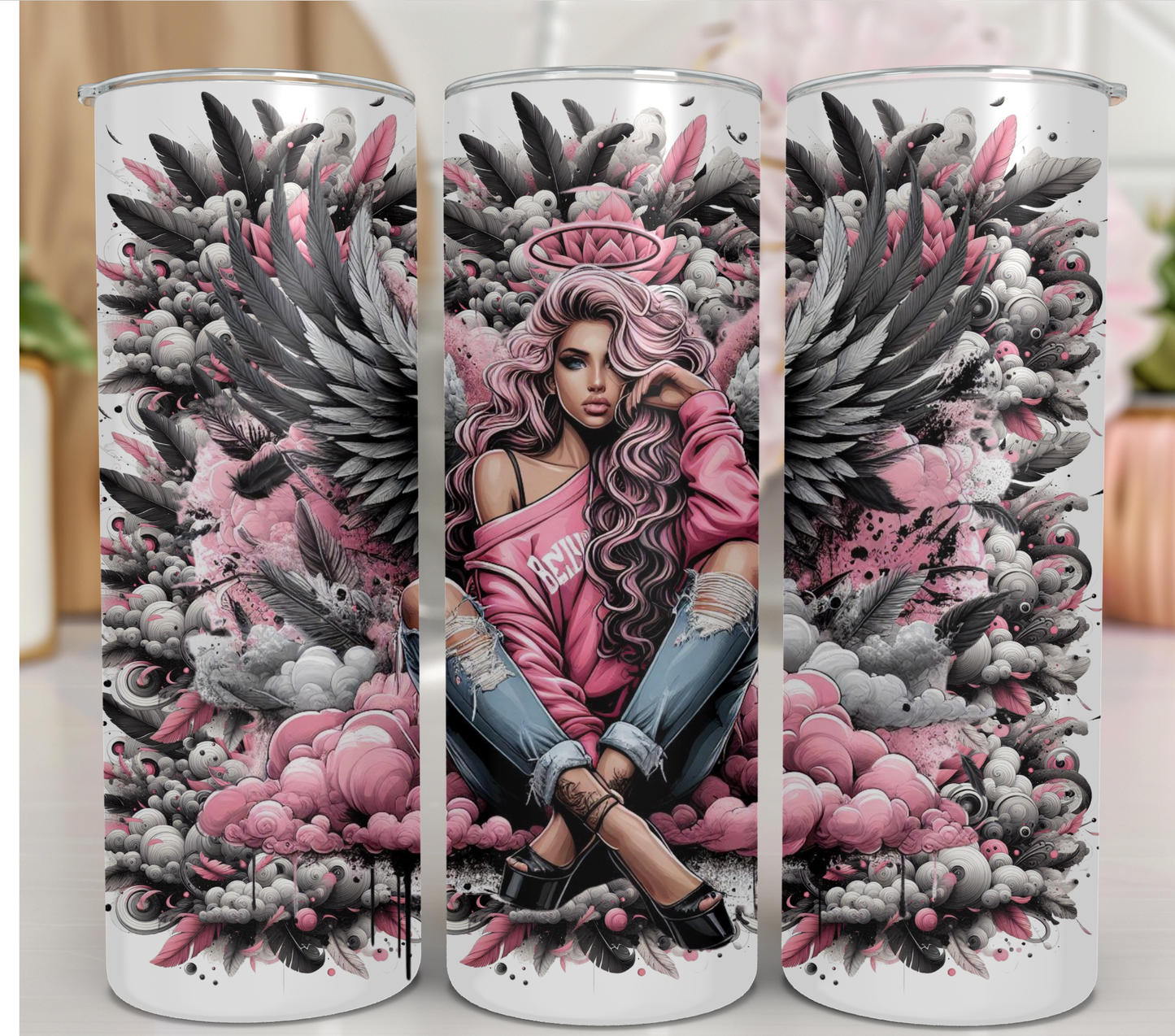 Pink angel