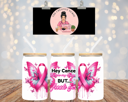 Pink cancer ribbon