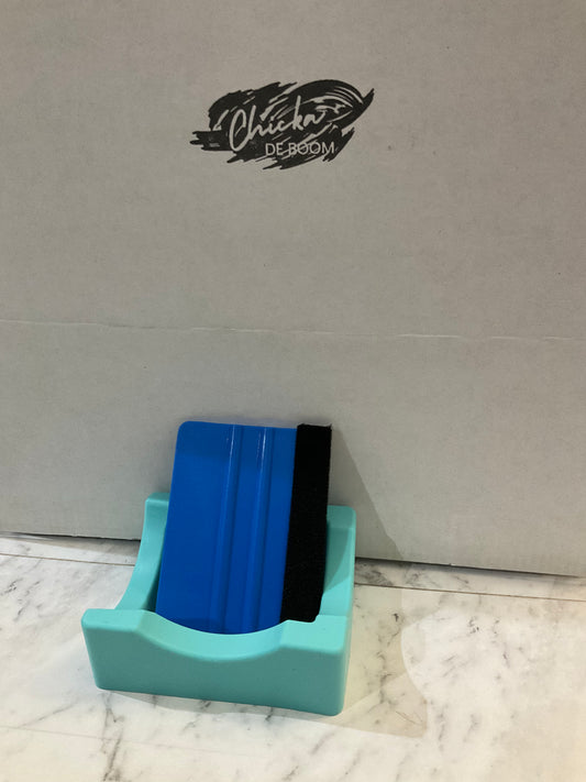 Cup Cradle and scraper