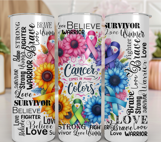 Cancer comes in all colours