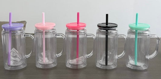 Acrylic Snowglobe with handle