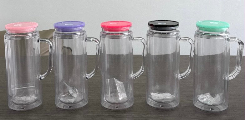 Acrylic Snowglobe with handle