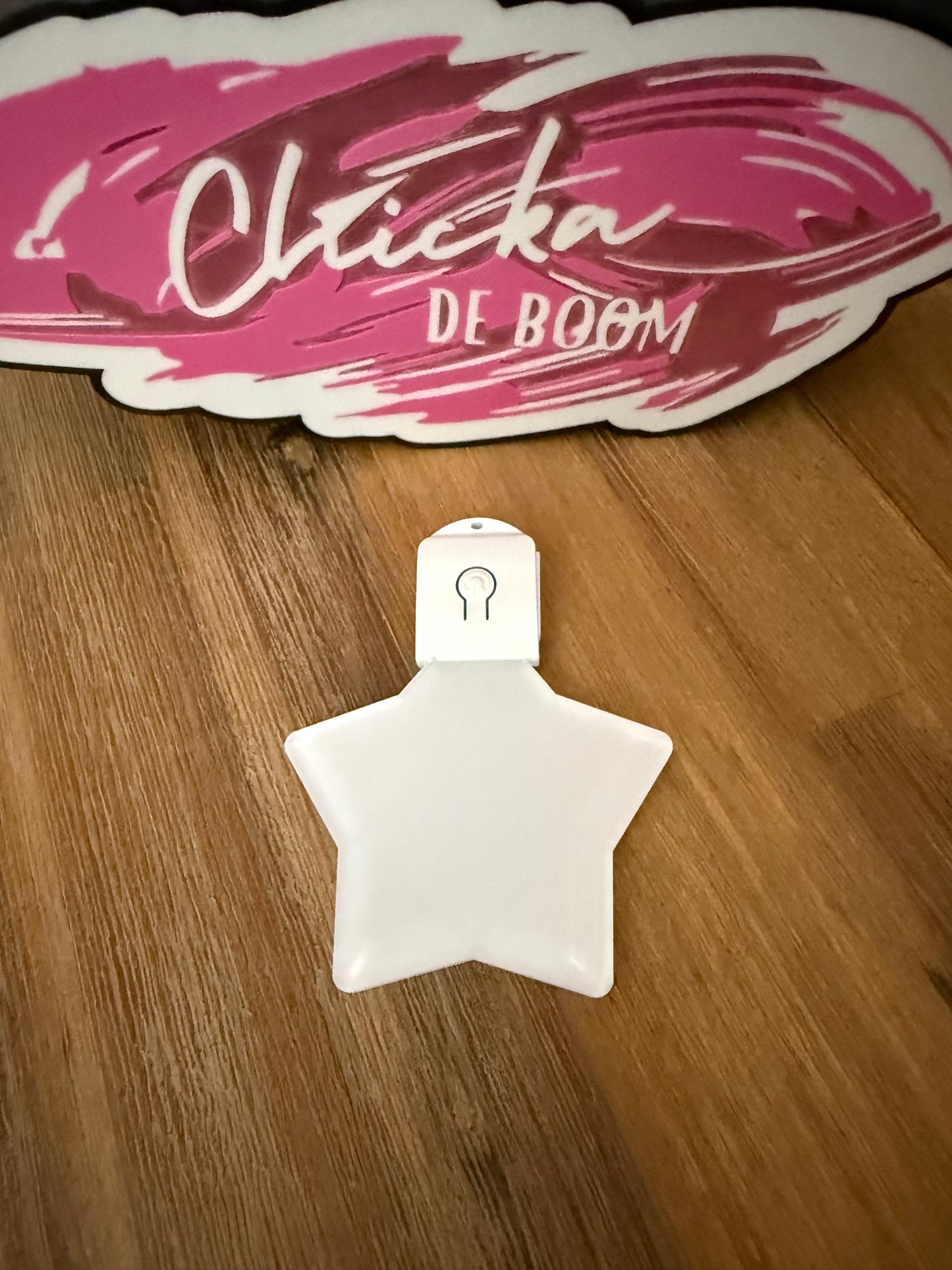 Sublimation ornament with LED light